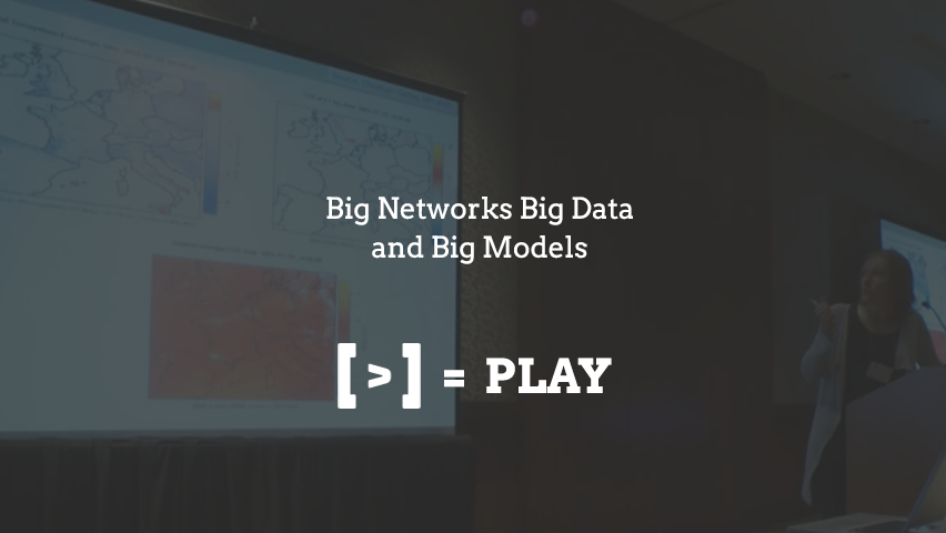 Big Networks Big Data and Big Models