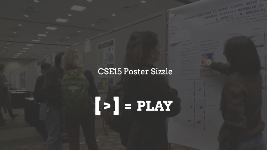 CSE15 Poster Sizzle