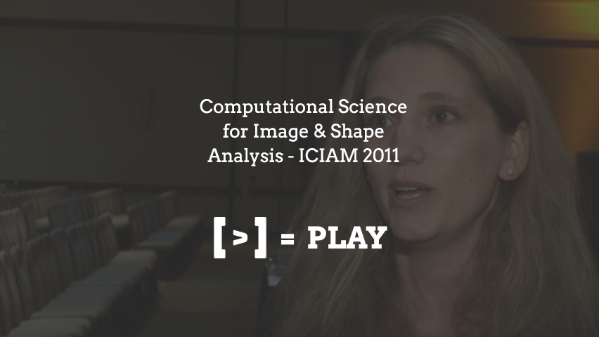 ICIAM 2011: Computational Science for Image & Shape Analysis
