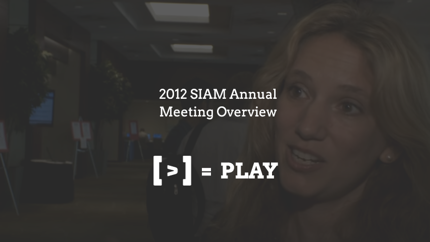 SIAM Annual Meeting Overview